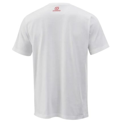 Gasgas Pol Espargaro Tee This premium quality T-shirt features a stylish and dynamic design showcasing the talented Spanish driver. Made from high-quality materials, this T-shirt offers optimal comfort, ideal for hot days on the track or simply for relaxing in town. The eye-catching graphic features the official GASGAS team logo along with Pol Espargaro's iconic name and number, adding a touch of authenticity to the clothing. Whether you are a MotoGP fan or a motorsport enthusiast, the GASGAS "POL ESPARGARO TEE" 2023 T-shirt is a great way to show your support for the talented rider while expressing your style. Wear it proudly at racing events, fan gatherings or in your everyday life to show off your passion for speed and adrenaline. Don't miss the opportunity to add this exclusive T-shirt to your GASGAS clothing collection and show the world your love for Pol Espargaro and the GASGAS team. Turn heads and impress your friends with this stylish and comfortable T-shirt, which is the perfect choice for any true MotoGP fan. Get the GASGAS "POL ESPARGARO TEE" 2023 now and join the community of motorsport enthusiasts!