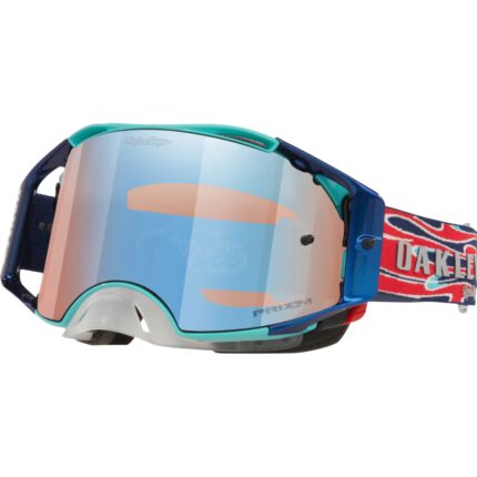 Oakley Goggles Airbrake Mx Troy Lee Designs Blue Prizm Mx Sapphire Iridium