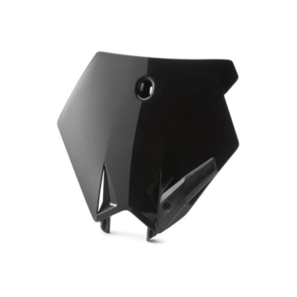 Start Number Plate Black 03
