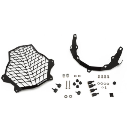 Stainless Steel Blck Headlight Protector